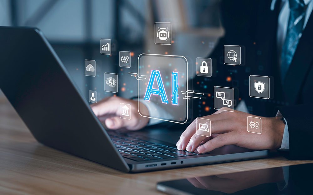 Businessman,Using,Technology,Ai,For,Working,Tools.,Chat,Bot,Chat How AI Drives Innovation in Technology
